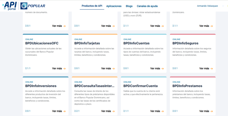 APIs disponibles